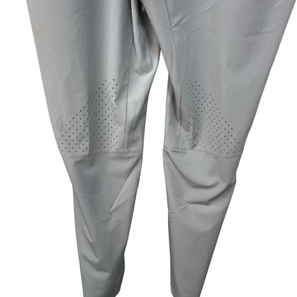 Nike Golf Tour Performance Gray Stretch Pants Slash Pockets 38 x 34 Vented